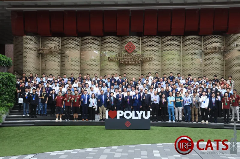 CIRP CATS 与会嘉宾在香港理工大学合影