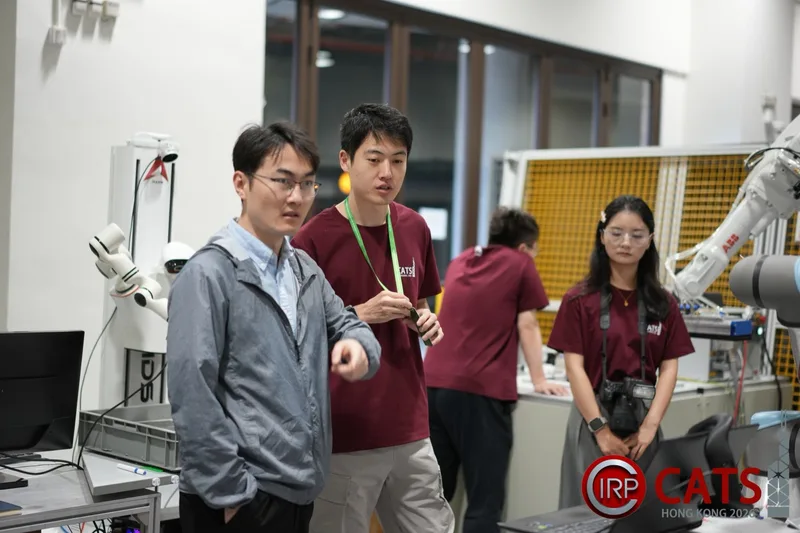 CIRP CATS 期间围绕机器人系统进行现场交流